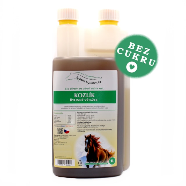 Bylinný výtažek - Kozlík lékařský 1l