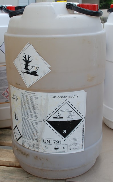 Chlornan sodný PE, včetně soudku 60 kg