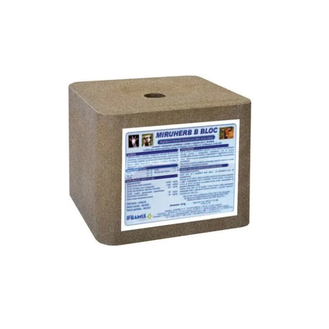 Liz solný minerální Miruherb pro skot, ovce a kozy, 10kg