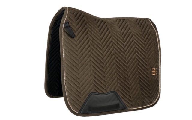 Podsedlová dečka Horka Velvet espresso full drezurní
