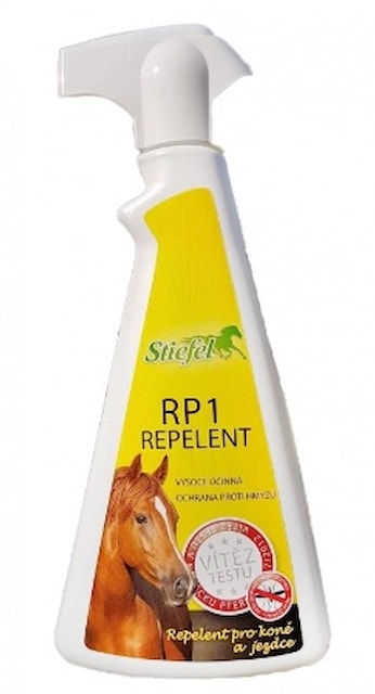 Stiefel RP1 Sprej - repelent pro koně a jezdce, Láhev s rozprašovačem 500ml