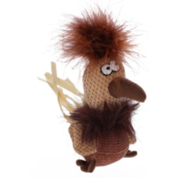 Hračka pro kočky Kakadu, s catnipem, hnědá