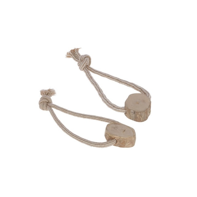 Hračka pro psy - kávové dřevo, přetahovadlo, 27 cm