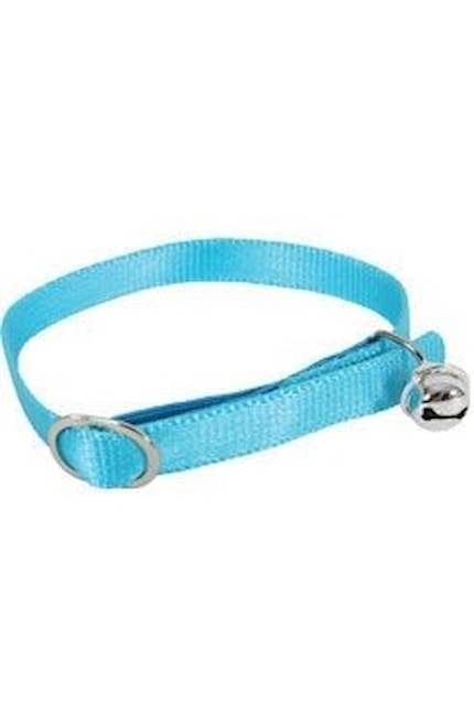 Obojek pro kočky, modrý, 10 mm