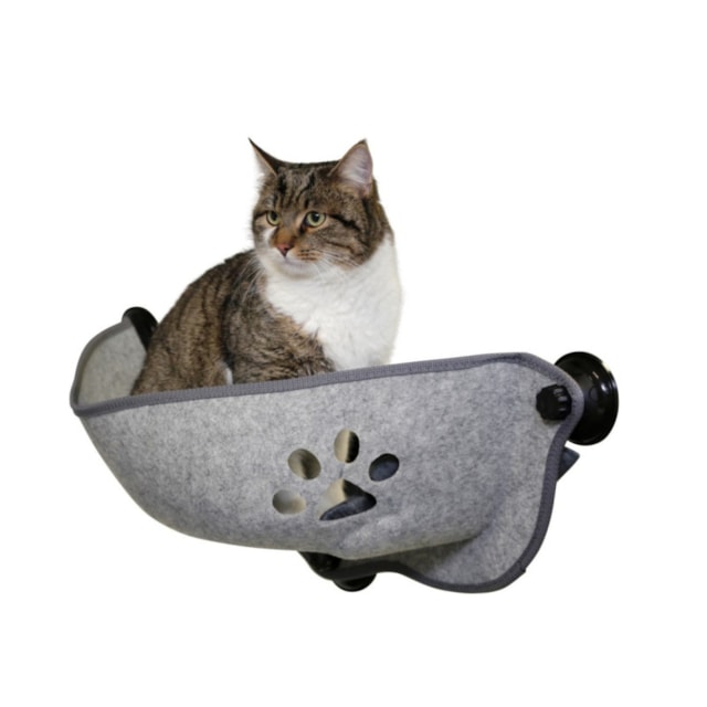 Závěsný pelíšek pro kočky s přísavkami na okno, 70 x 26 x 26 cm