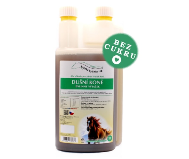 Bylinný výtažek - Dušní koně 1l