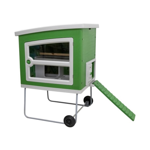 Mobilní kurník pro slepice (119 x 96 x 162 cm) - plastový