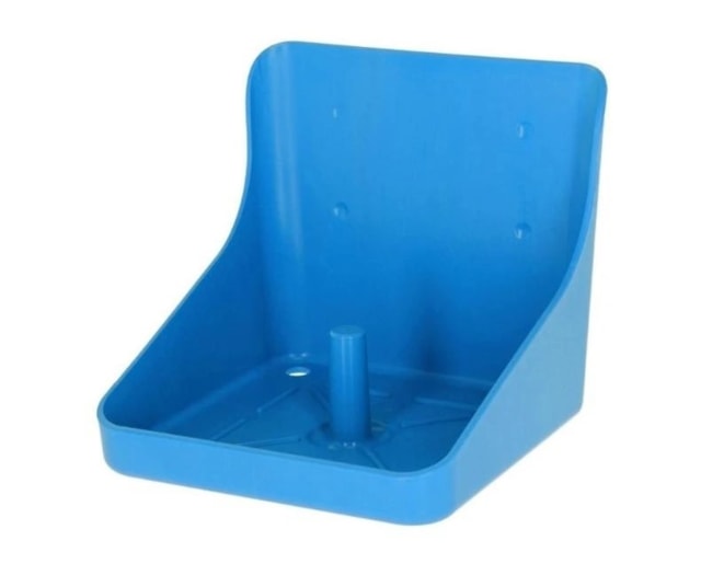 KERBL držák lizu pro koně, skot, ovce hranatý modrý