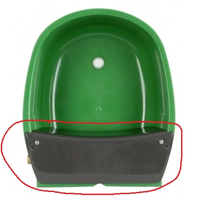 Kryt náhradní plováku, šedý, k výhřevné napáječce S30 a SH30