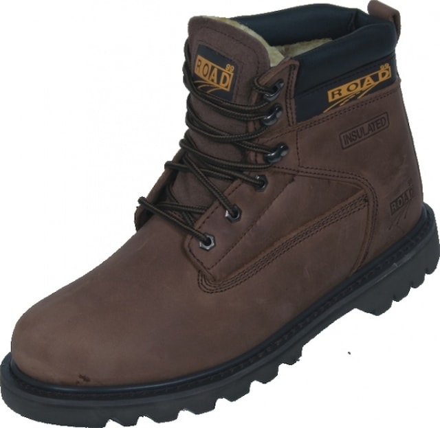 Obuv ROAD GRAND WINTER kotníková, kožená, hnědá, Velikost 43