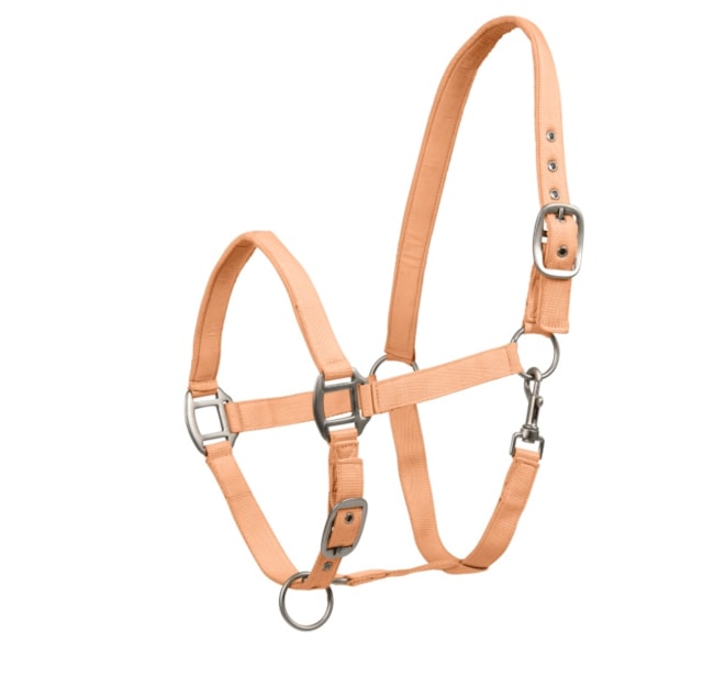 Ohlávka Waldhausen Satin podložená peach full