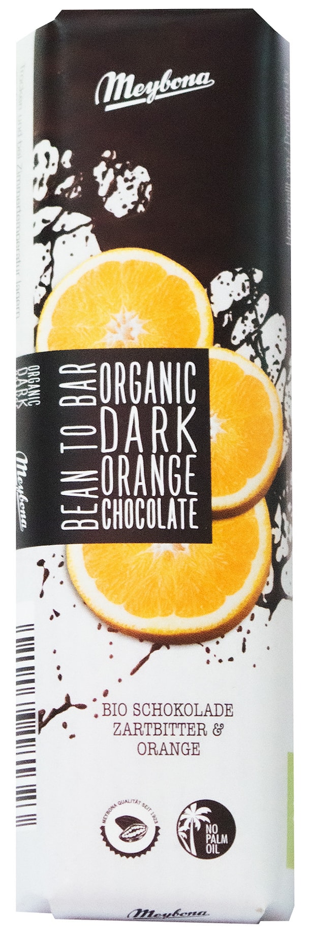 ME BIO Hořká čokoláda s pomerančovými granulkami 35g