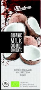 ME BIO mléčná čokoláda s kokosovými vločkami 100g