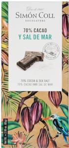 SC hořká 70% čokoláda s mořskou solí 85g