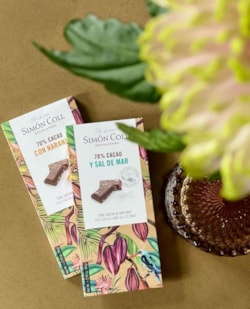 SC hořká 70% čokoláda s mořskou solí 85g