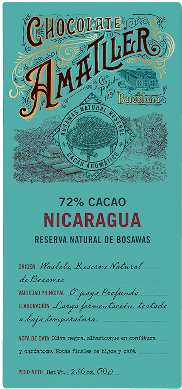 AM Nicaragua 72 % hořká čokoláda 70g