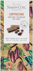 SC mléčná 60% čokoláda s mletou kávou 85g