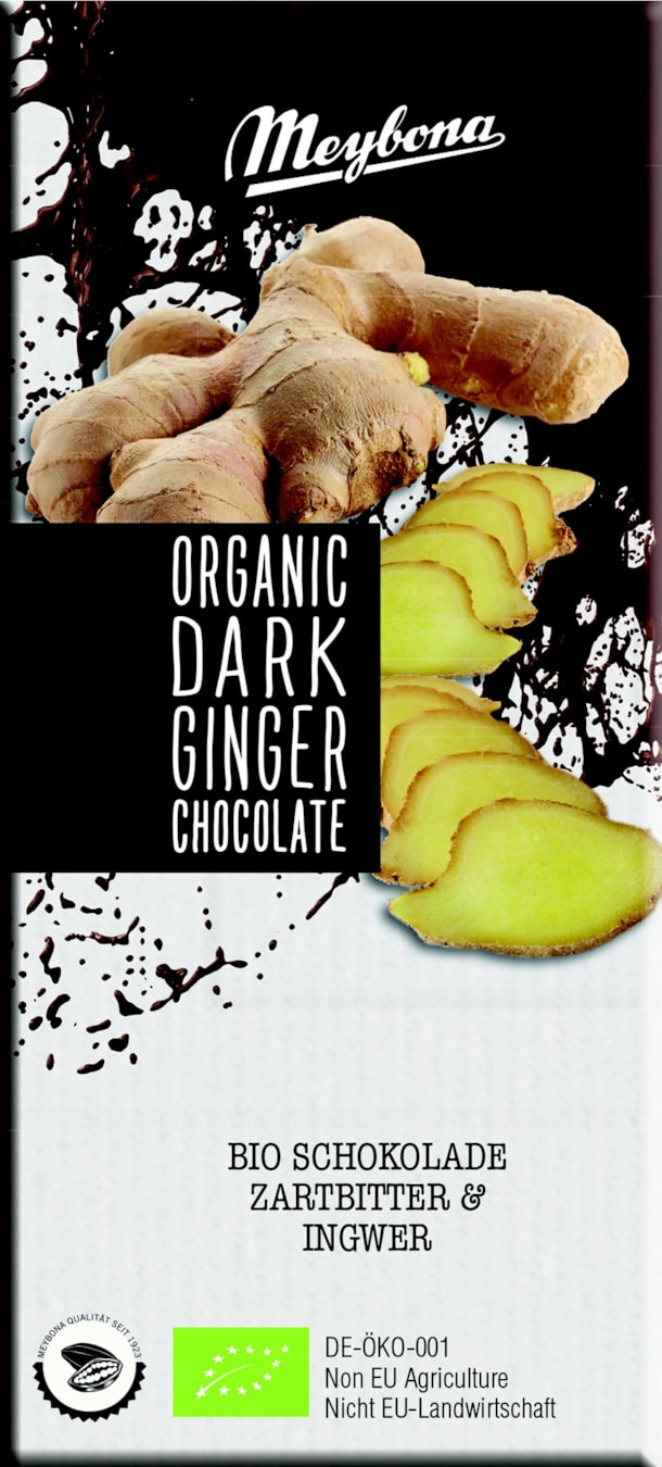 ME BIO hořká čokoláda zázvor 100g