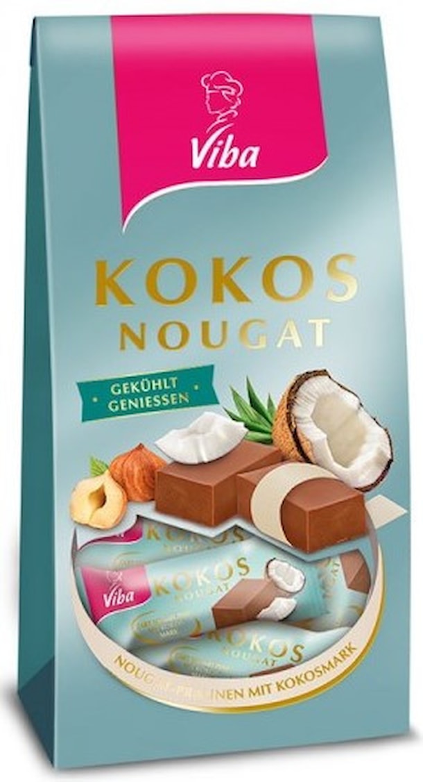 VIBA Nugátové kousky s kokosem 100g