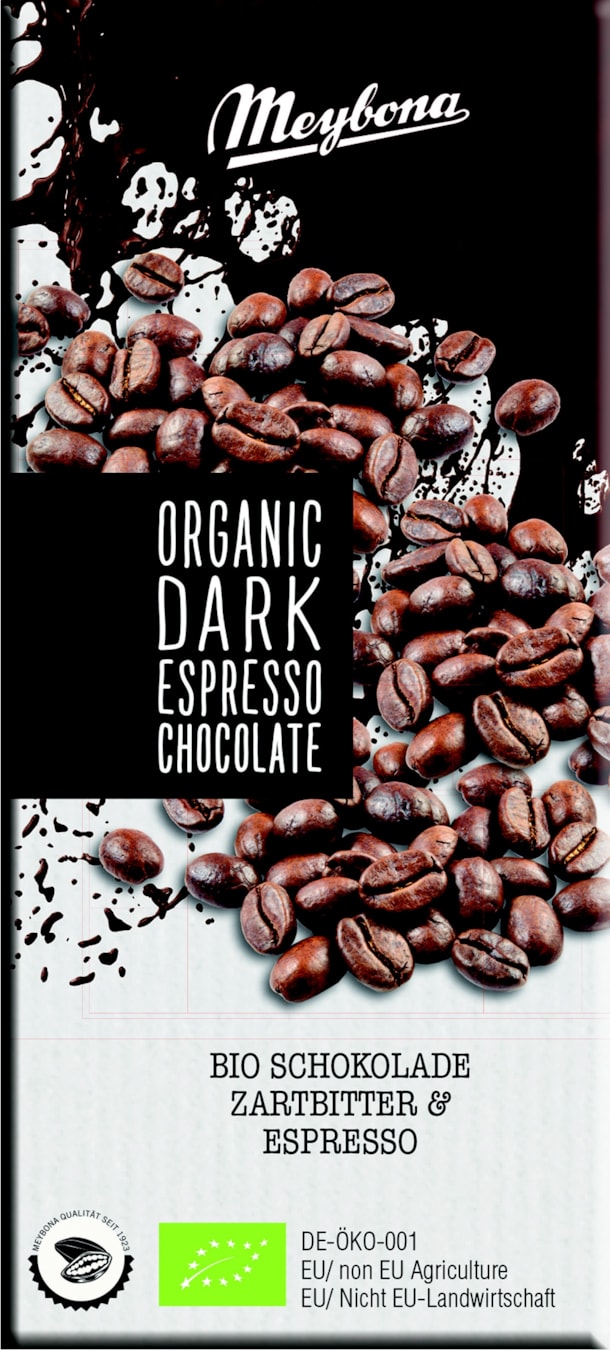 ME BIO hořká čokoláda s kávovými zrny 100g