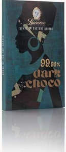 LE Extra hořká 99,96 % čokoláda se Stévií 80 g