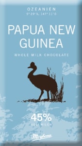 ME Papua Nová Guinea 45 % mléčná čokoláda 40g
