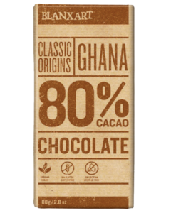BX Hořká 80 % čokoláda Ghana 80g