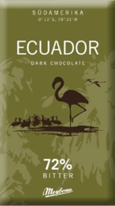 ME Ecuador 72 % hořká čokoláda 40g