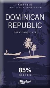 ME Dominikánská republika 85 % extra hořká čokoláda 40g