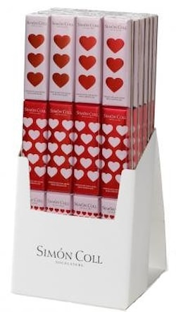 SC mléčná čokoláda 54 g (3x18g) / srdce