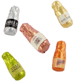 Delicoeur čokoládové lahvičky s alkoholem 86g