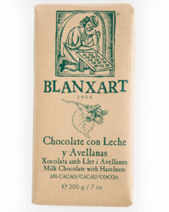 BX Mléčná čokoláda s celými lískovými ořechy 200g