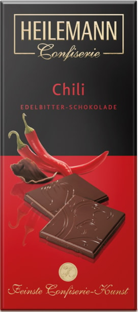 HE Hořká čokoláda s chilli 80g