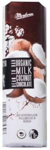 ME BIO mléčná čokoláda s kokosovými vločkami 35g