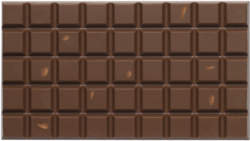 SC Mléčná čokoláda s mandlemi 200g.