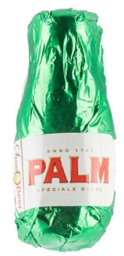 ChocOBeer čokoládové lahvičky s belgickým pivem 200g / dřevo