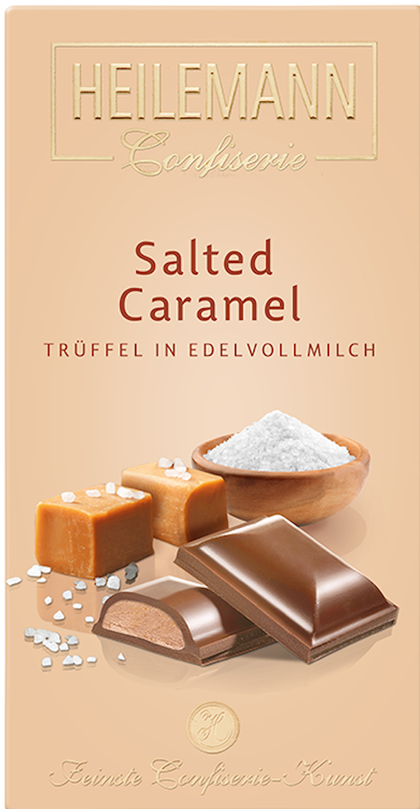 HE Mléčná čokoláda se slaným karamelem 100g