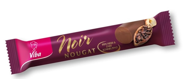 Viba tmavý lísko ořechový nugát 40g