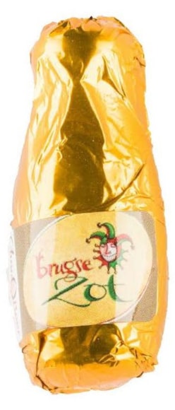 ChocOBeer čokoládové lahvičky s belgickým pivem 200g / dřevo