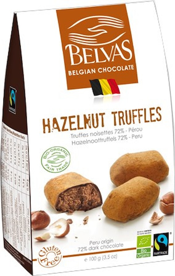 BE BIO Hořké lanýže s lískovými ořechy 100g