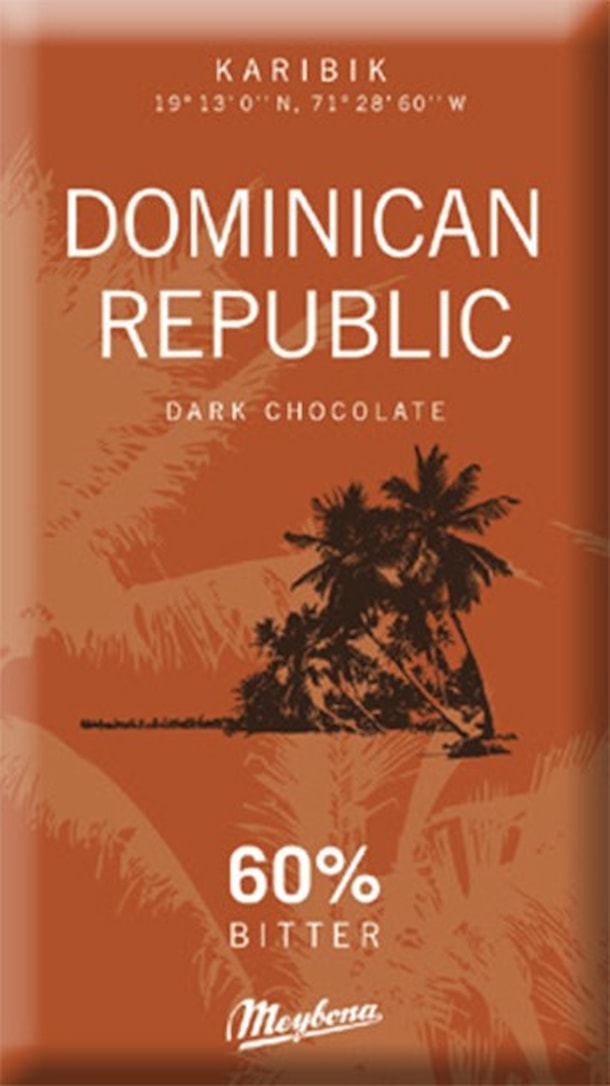 ME Dominikánská republika 60 % hořká čokoláda 40g