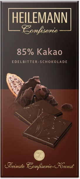 HE Extra hořká čokoláda 85% 80g