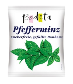 BO bonbóny s mátovou příchutí bez cukru, se sladidly 100g