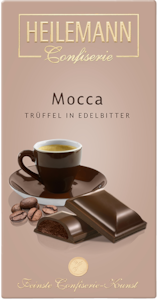 HE Hořká čokoláda s kávovou náplní Mocca 100g