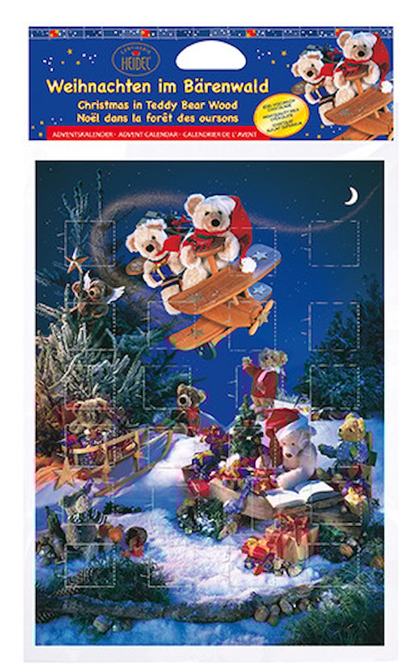 HD Adventní kalendář s mléčnou čokoládou 75g