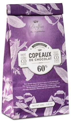 DO Hobliny z hořké 60 % čokolády 200g.