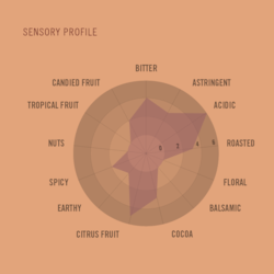 Madagascar 74 % - hořká čokoláda 70g