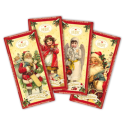 HD "Nostalgie" dárkový box mléčné čokolády 120g / plech