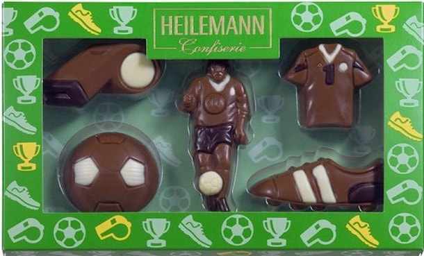 HE Fotbal z mléčné čokolády 100g