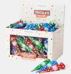 SC Deštníky z mléčné čokolády 8g  (balení 60 ks)